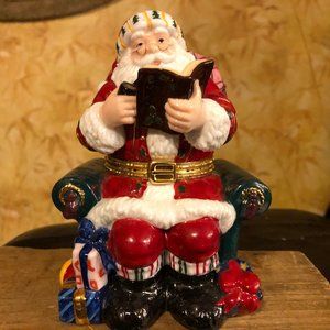 Santa Claus Small Item/Coin Holder